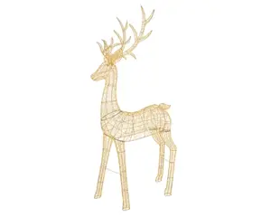 Rendier goud led 270cm
