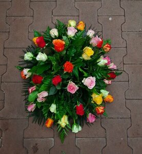 rouwarrangement 11-S 65cm