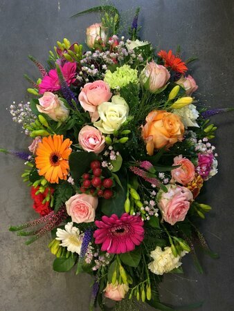 rouwarrangement 13-S 65cm