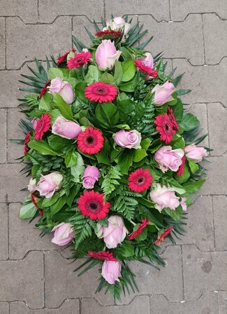 rouwarrangement 18-S 65cm