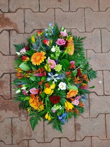 rouwarrangement 22-S 65cm