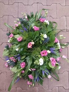rouwarrangement 29-S 65cm - afbeelding 2