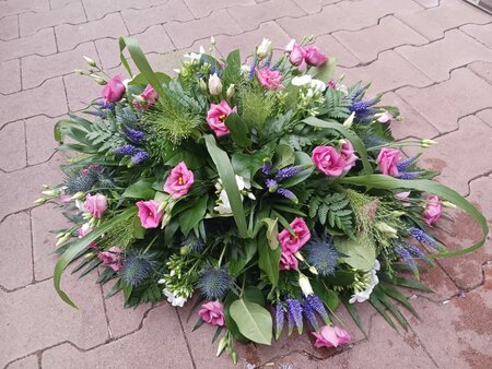 rouwarrangement 29-S 65cm - afbeelding 2