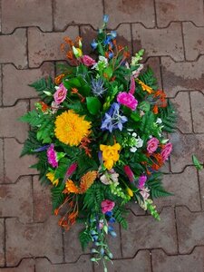 rouwarrangement 34-S 65cm