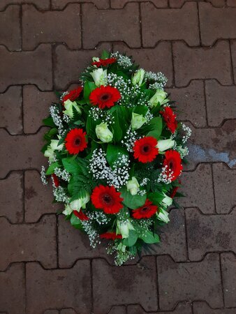 rouwarrangement 36-S 65cm