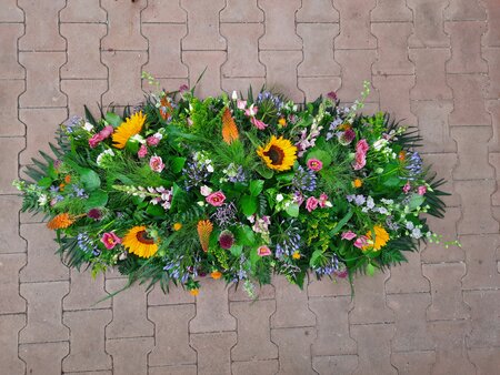 rouwarrangement 37-L 100cm