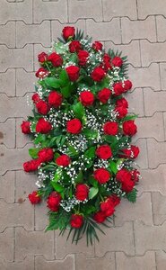 rouwarrangement 41-L 100cm
