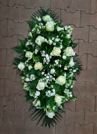 rouwarrangement 45-L 100cm - afbeelding 1