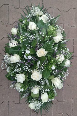 rouwarrangement 48-L 80cm