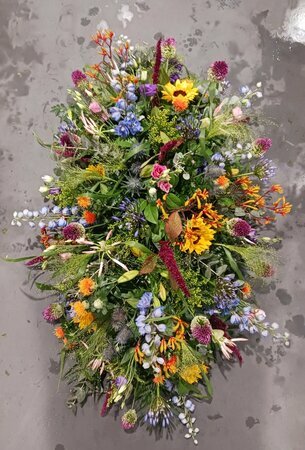 rouwarrangement 54-L 100cm