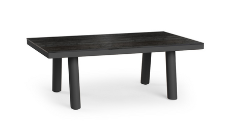 Sevilla Lounge table trespa forest grey charcoal 105x60cm