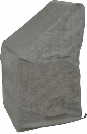 Stapelstoelhoes cantona 66x66x117 grijs - afbeelding 1