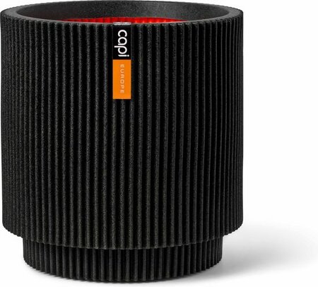 Vaas cilinder Groove NL 44x46 zwart