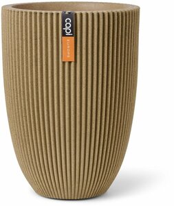Vaas elegant groove d34h46cm beige