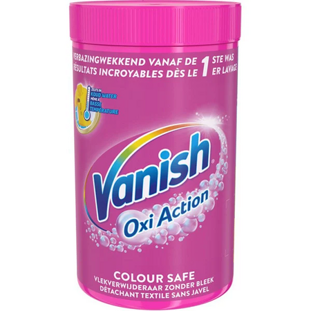 Vanish Oxi Action Colour Safe Pink 1500g