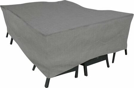 Zitgroephoes ca 195x160x100cm grijs - afbeelding 1