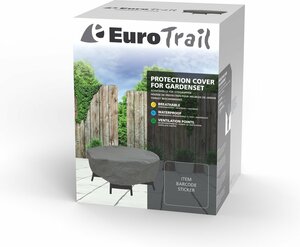 Zitgroephoes cantonic d260h100cm grijs - afbeelding 3